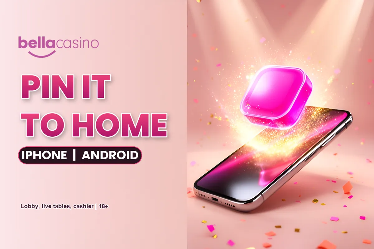 Pin Bella Casino to your home screen