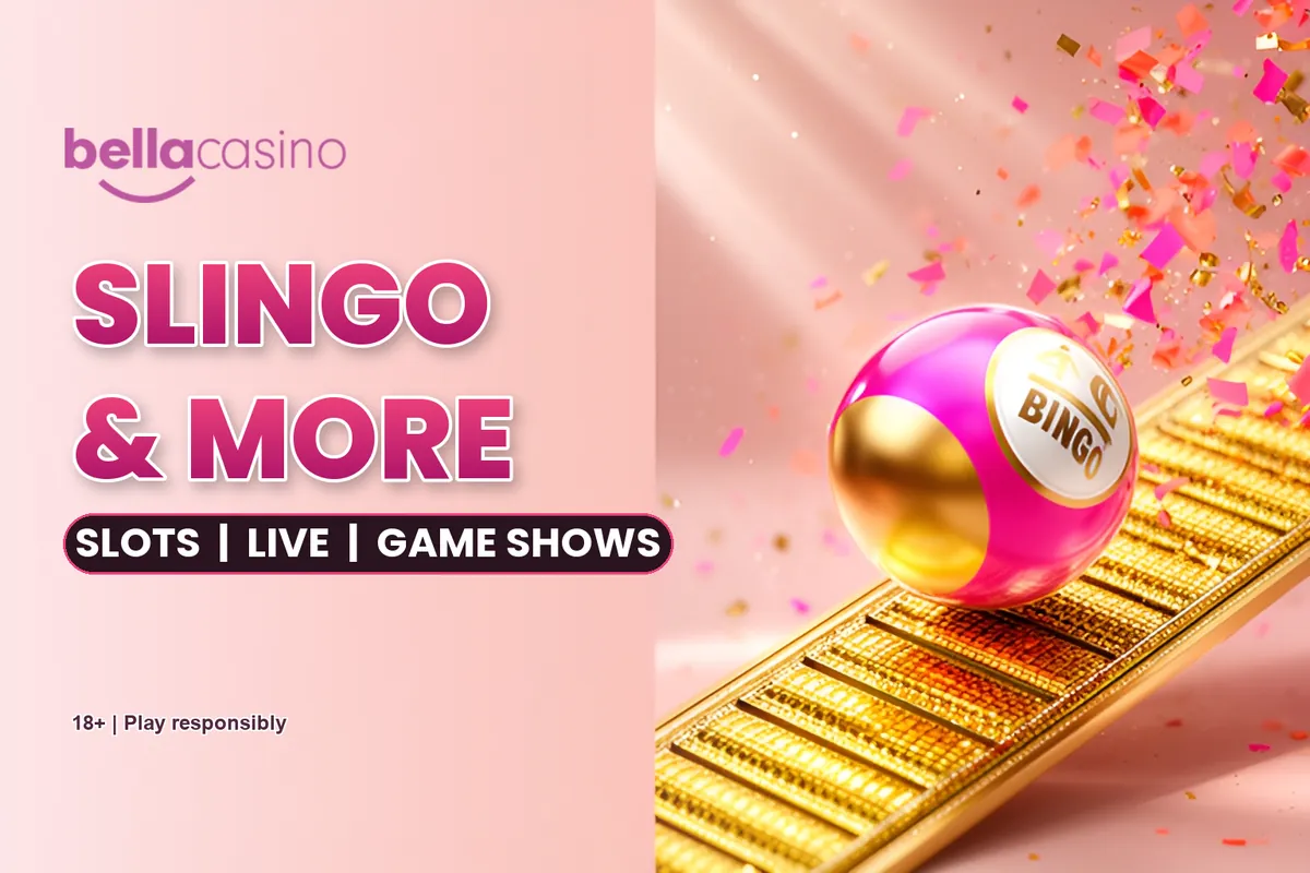 Slingo and live game shows at Bella Casino